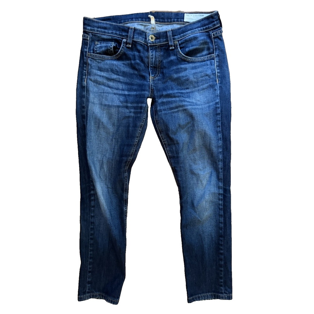 rag & bone Women's Size 27 Dark Wash Denim Skinny Jeans